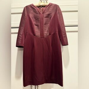 Elegant Burgundy Antonio Melani size 6 Dress